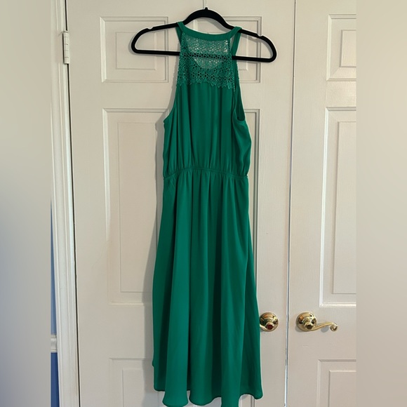 Green midi dress worn once! - Picture 2 of 3